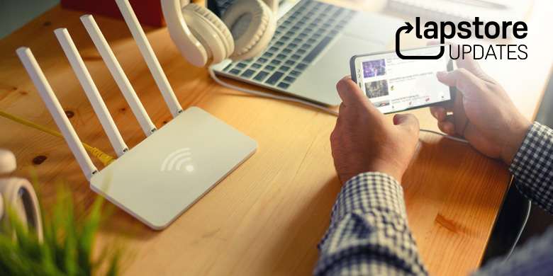 WLAN Einrichtung Router Laptop