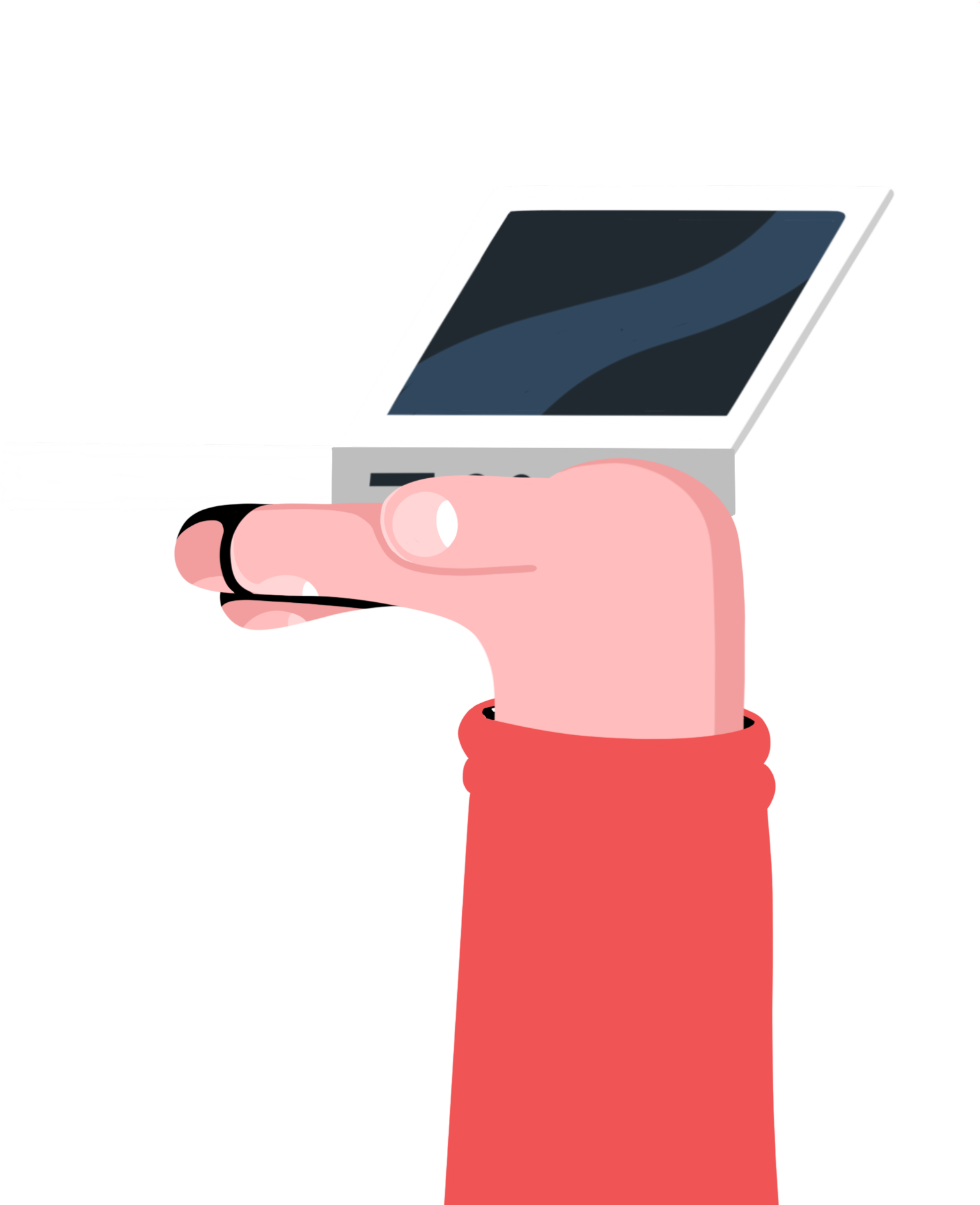 Illustration: Laptops im Zustand Wie Neu
